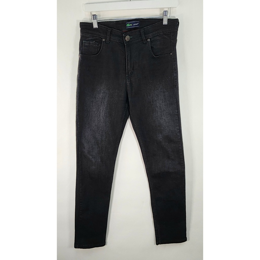 Lacoste Jeans Men's 33x34 Black Denim Style #583 Classic